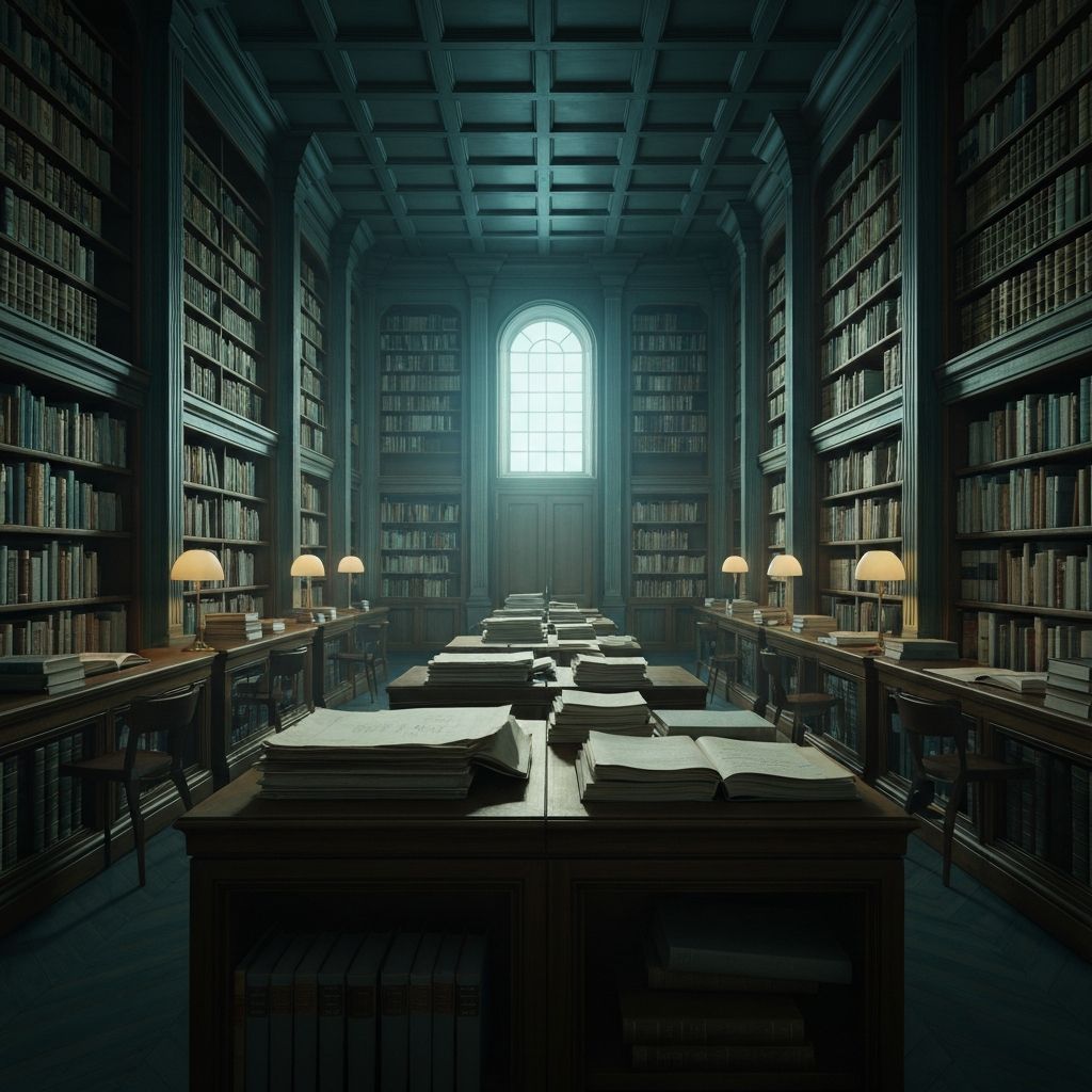 Institutional knowledge and research materials